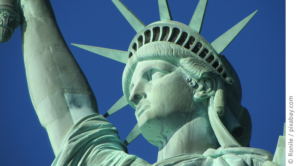USA Reise: Statue of liberty